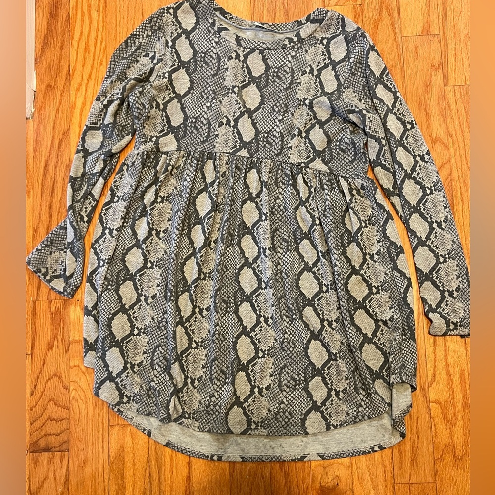 Snakeskin dress made by Jodifl • boutique purchase • {use} • smoke-free home XL